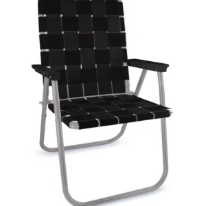 Midnight - Black Classic Lawn Chair