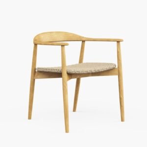 Wood Dining Arm Chair